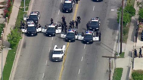 Gardena police said officers were chasing someone in a gray Dodge Charger for. . Lax police chase